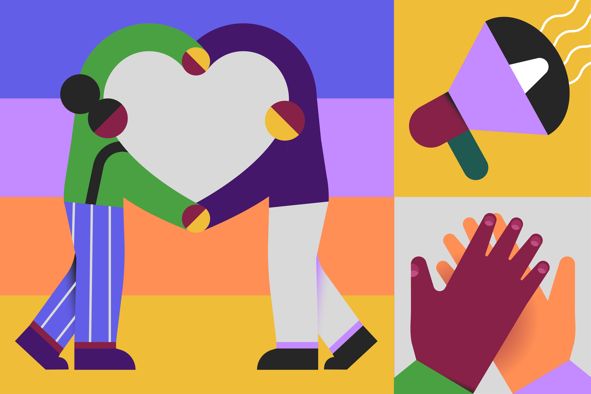 Laval. Illustrations for Laval's new website