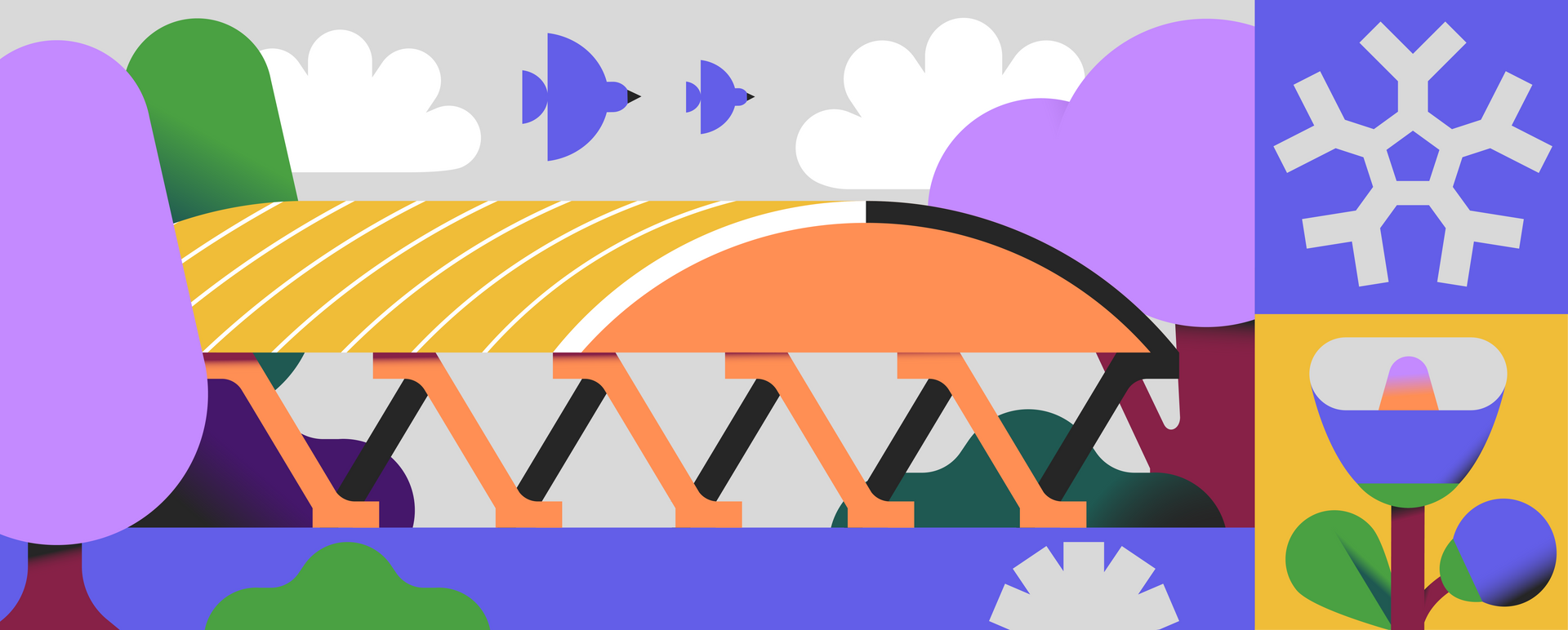 Laval. Illustrations for Laval's new website