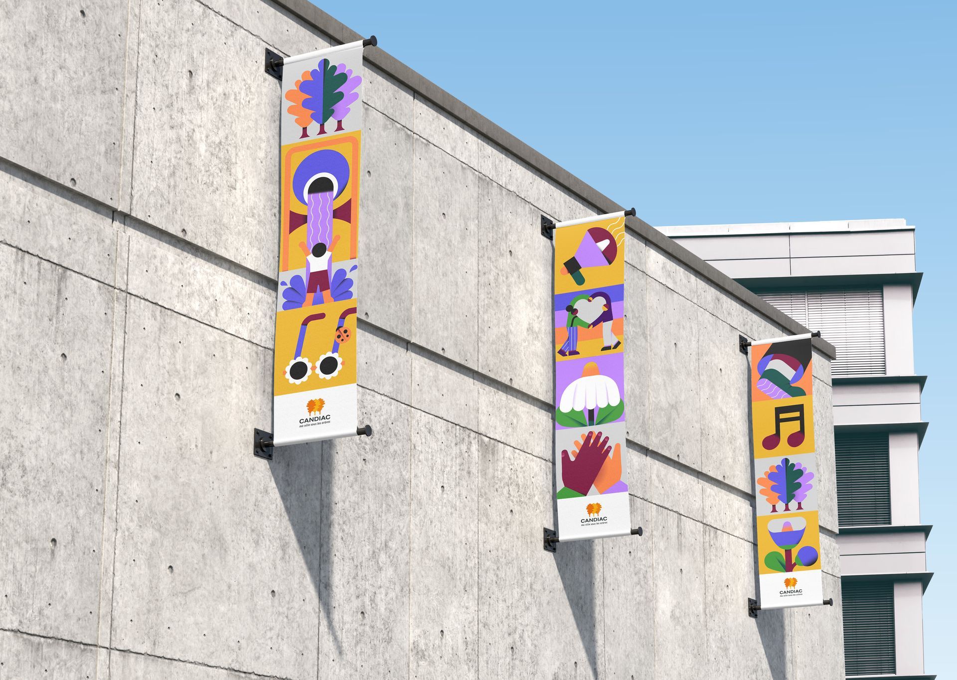 Laval. Illustrations for Laval's new website