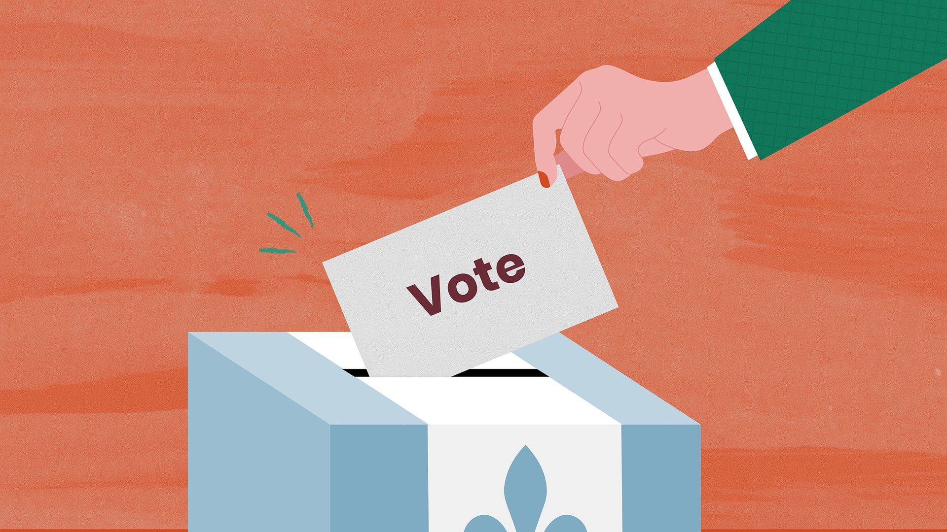 Intersyndicale des femmes du Quebec. Illustrations for a video about international women's right day