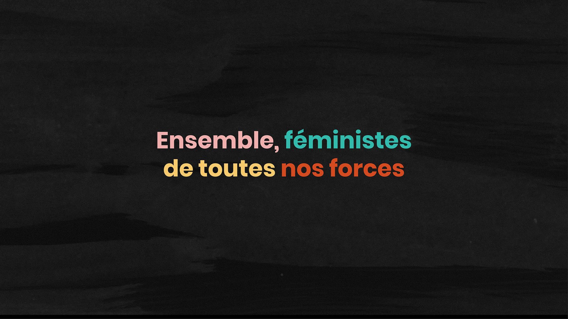 Intersyndicale des femmes du Quebec. Illustrations for a video about international women's right day