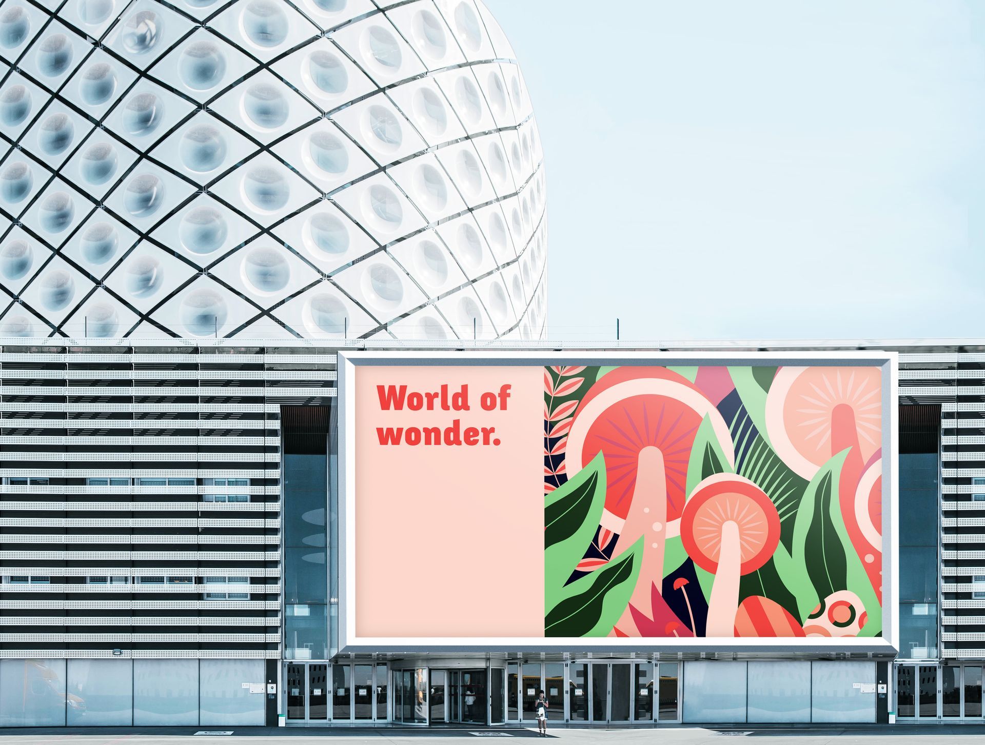 Ivanhoe Cambridge. Illustration for a campaign about Wonderland