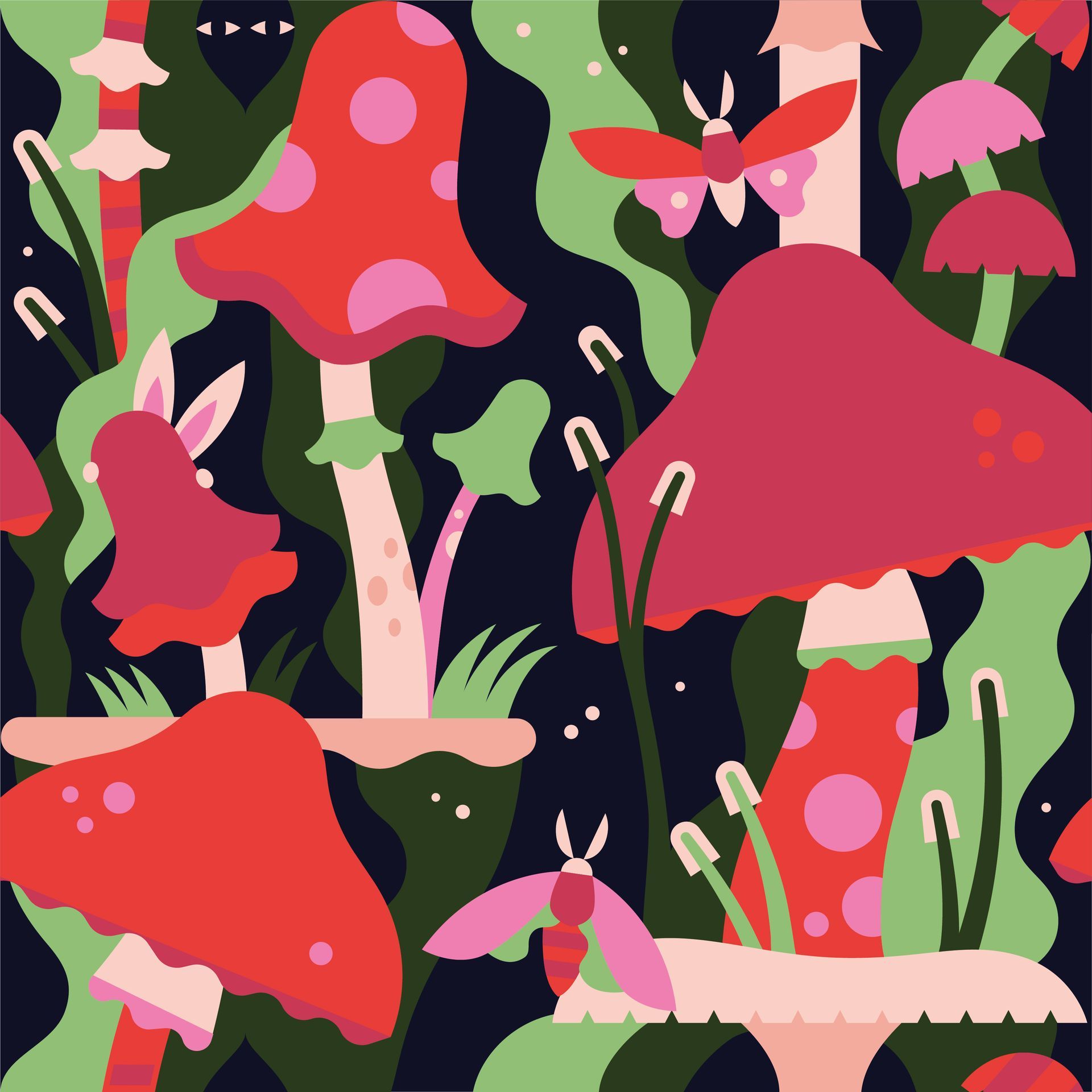 Ivanhoe Cambridge. Illustration for a campaign about Wonderland