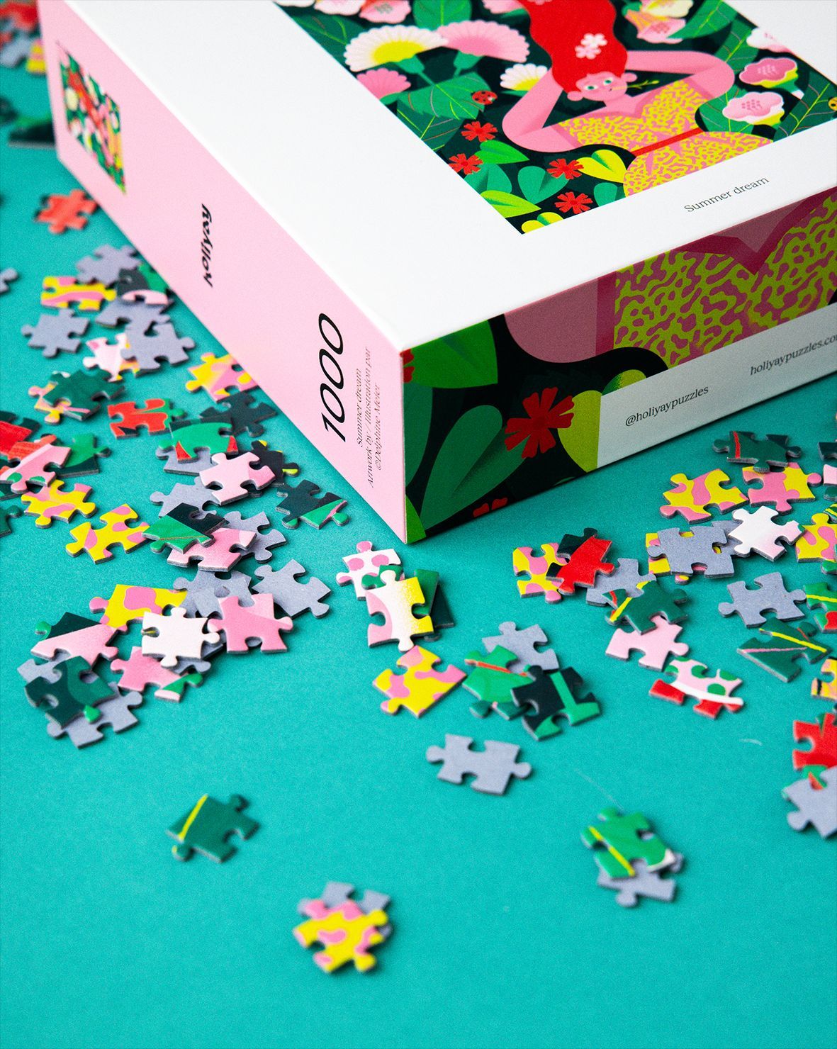 Holiyay. Illustration for a puzzle