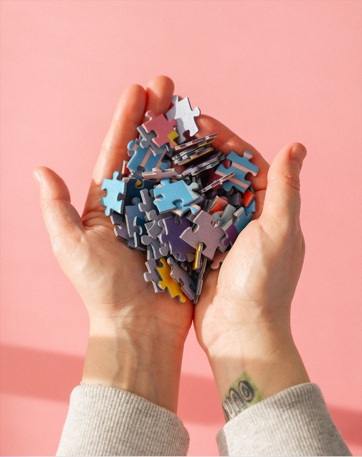 Holiyay. Illustration for a puzzle