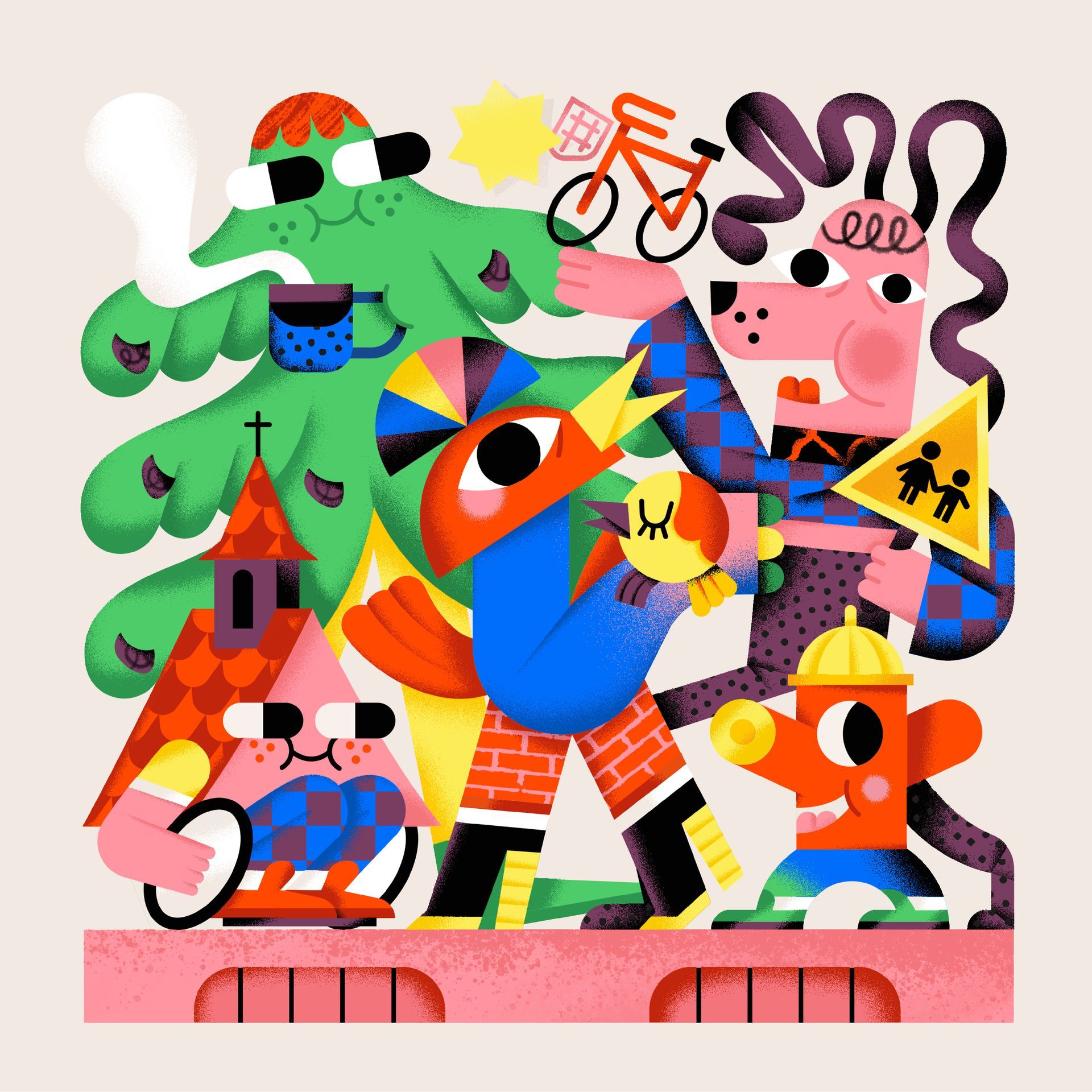 Laval. Illustrations for Laval's new website