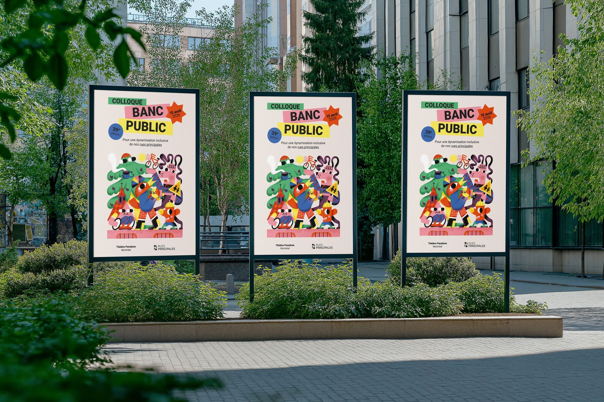 Laval. Illustrations for the summer program