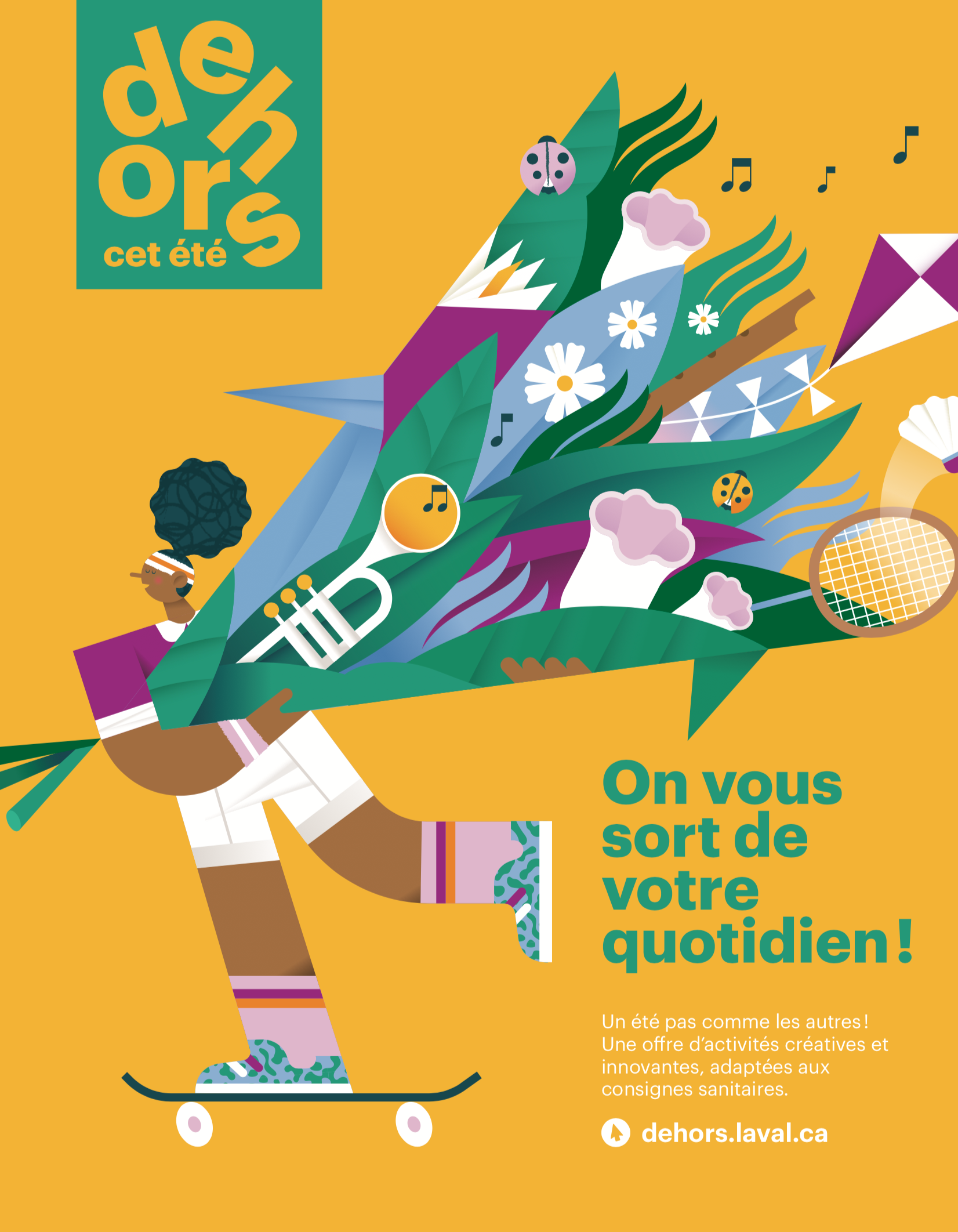 Laval. Illustrations for the summer program
