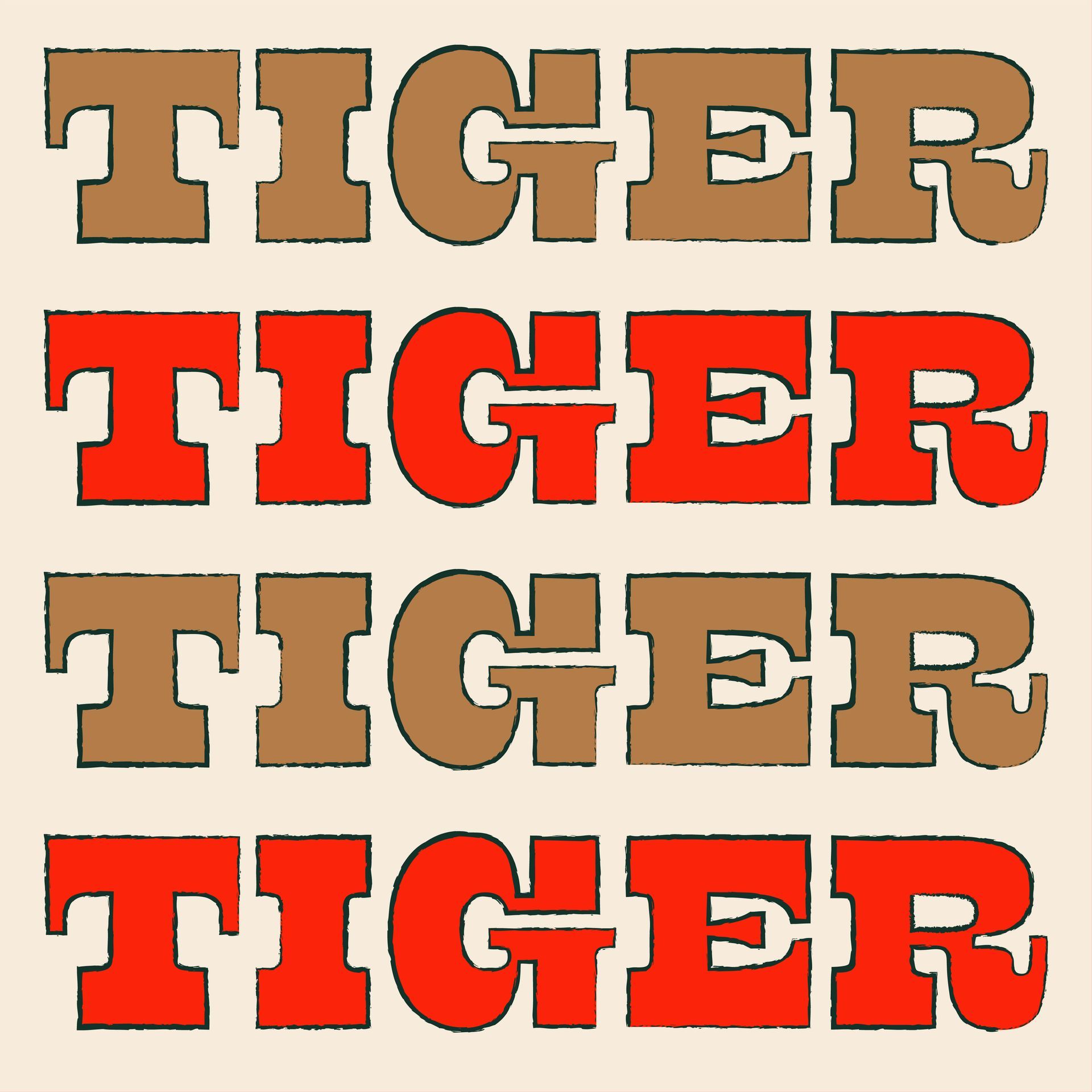 Tiger Love. Personal project