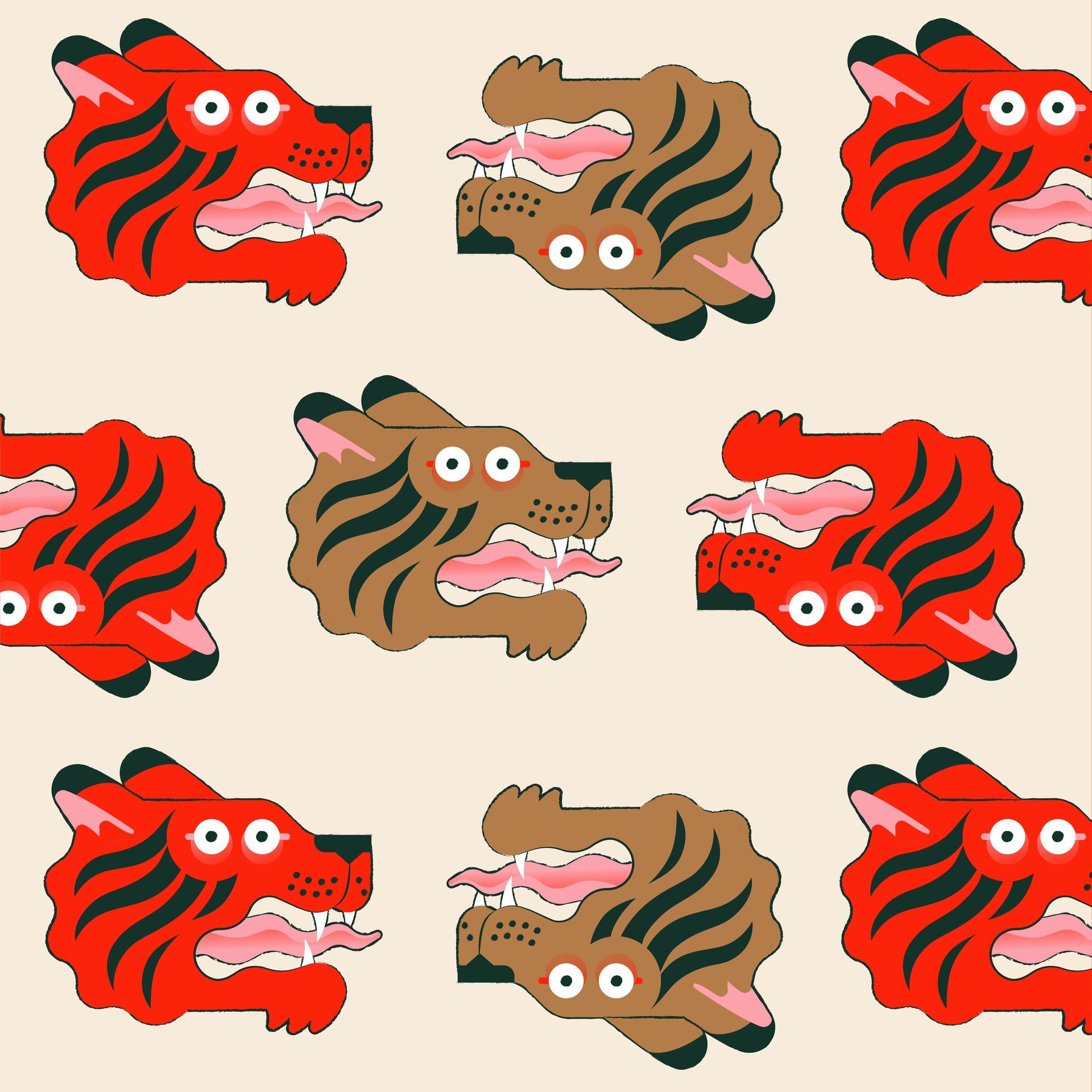 Tiger Love. Personal project
