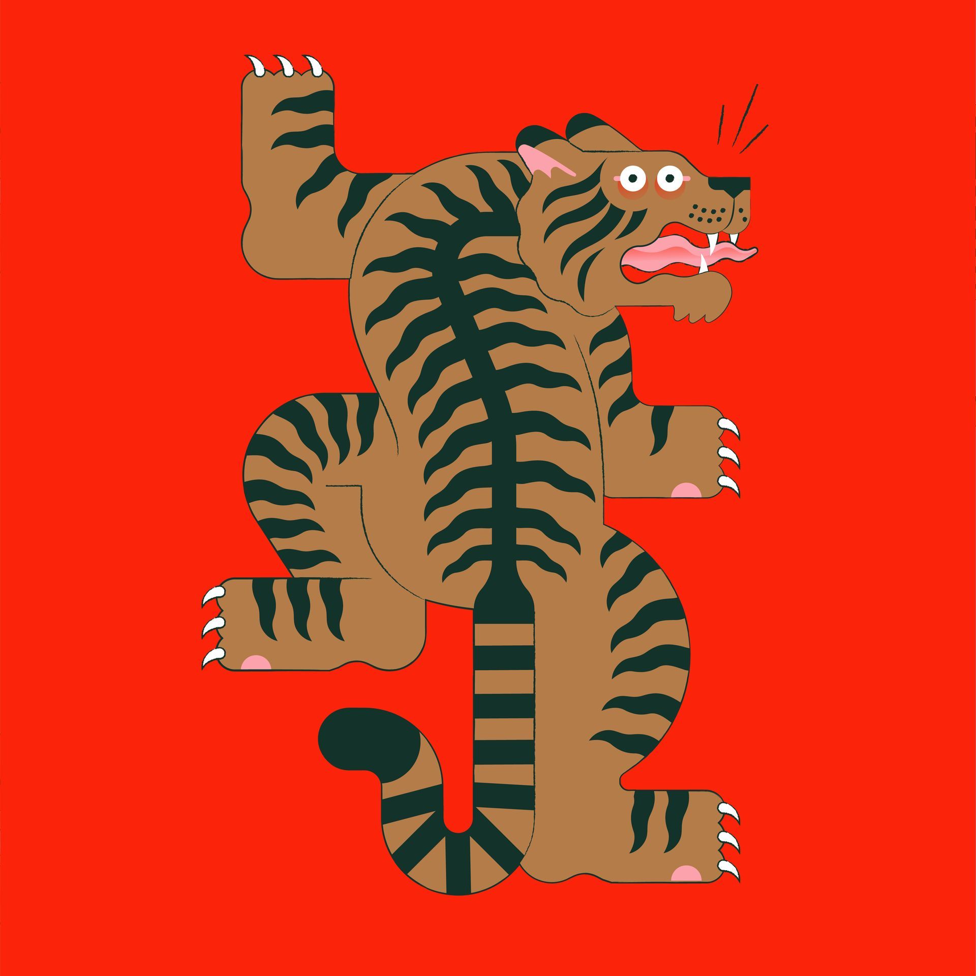 Tiger Love. Personal project