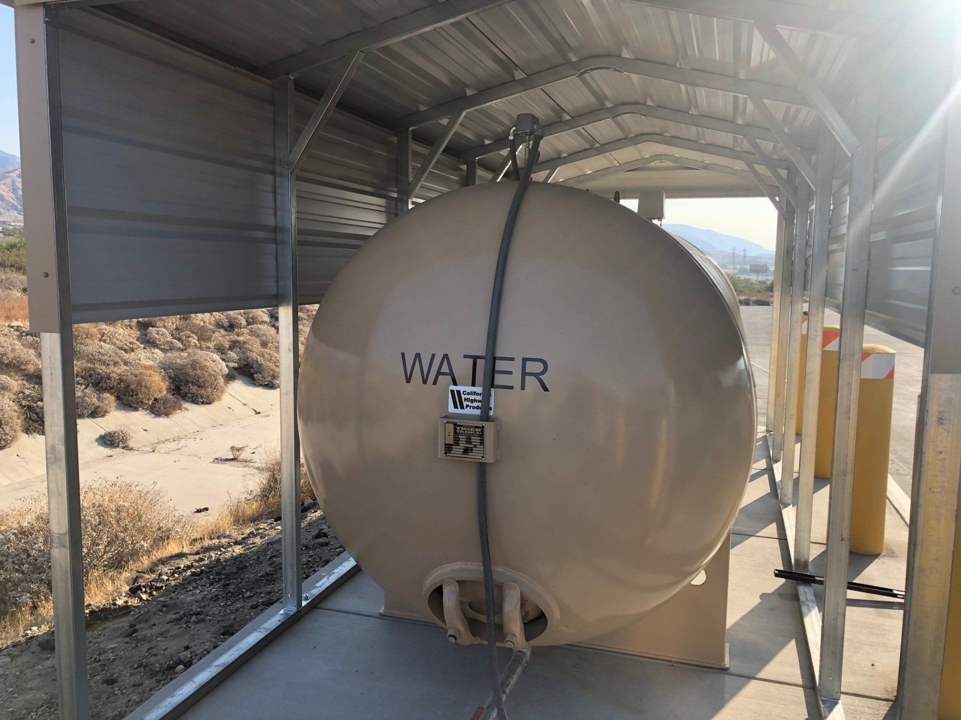 Water supply for city use