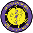 A logo for go no sen karate dojo classical okinawa te