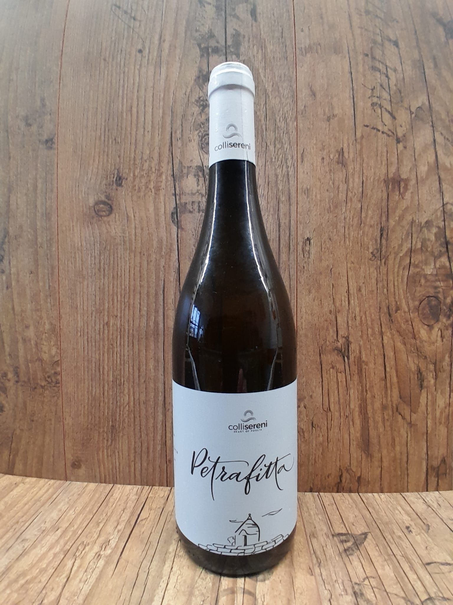 bottiglia di vino bianco