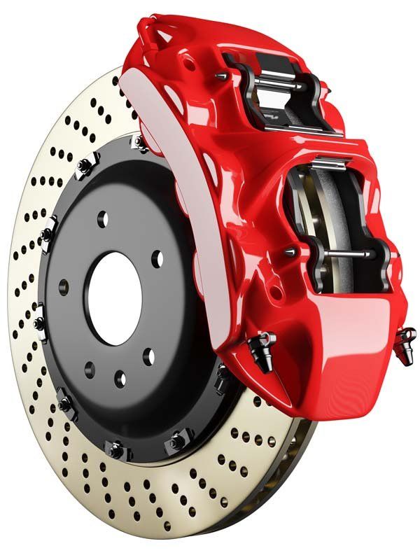 drilled break disc pads