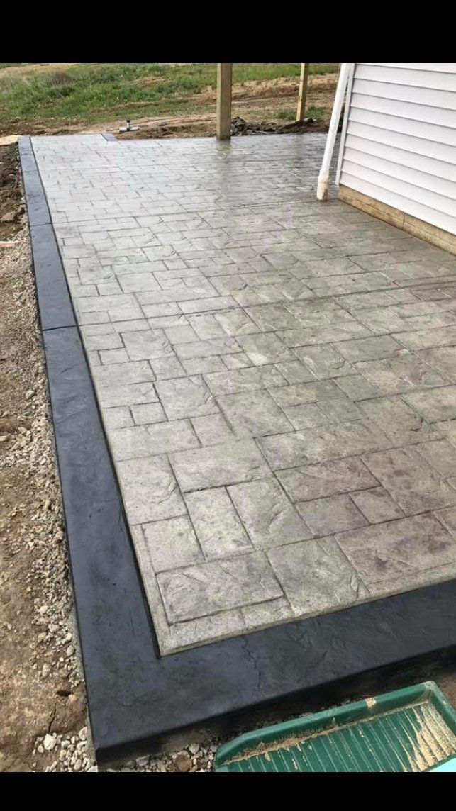 Front Yard Cement Slabs | Strongsville, OH | Bella Cement