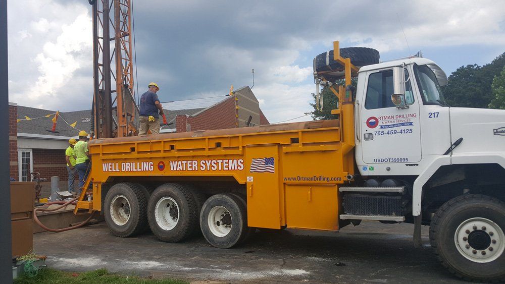 Commercial Truck — Drilling Services in Kokomo, IN