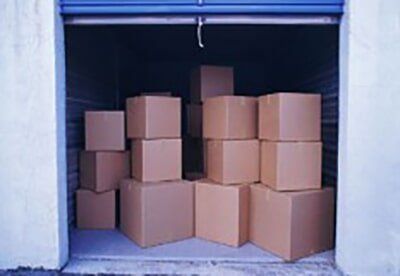 Boxes In Storage Room — Loves Park, IL — AAA Windsor Storage
