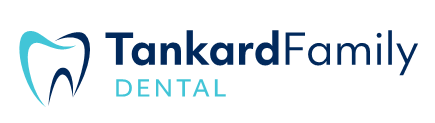 Logo: Tooth icon and text