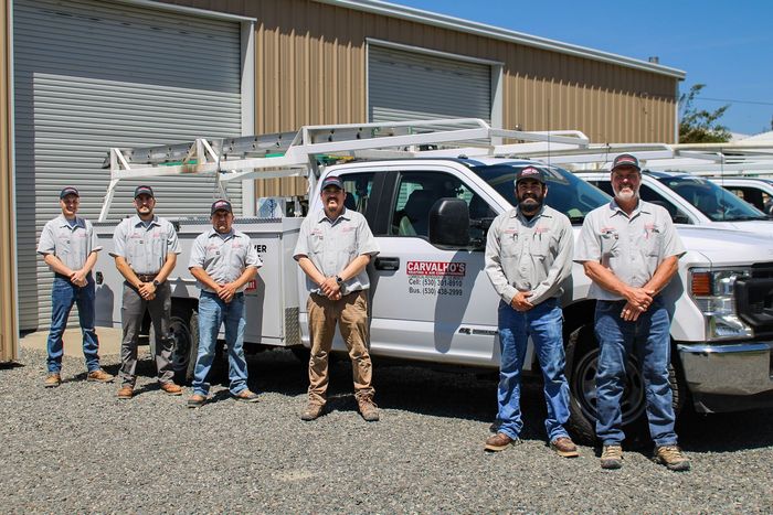 HVAC Technicians — Maxwell, CA — Carvalho's Heating & Air Conditioning, Inc HVAC Technicians — Maxwell, CA — Carvalho's Heating & Air Conditioning, Inc