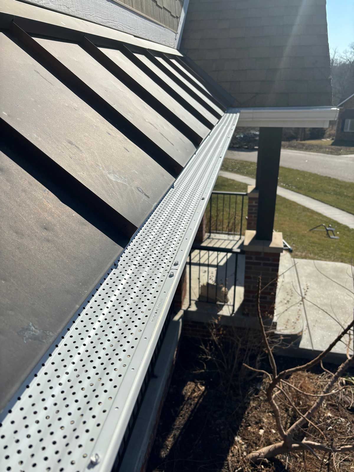 Gutter Guard Gallery #01 – Lincoln, NE – Gutter Cleaning and Repair