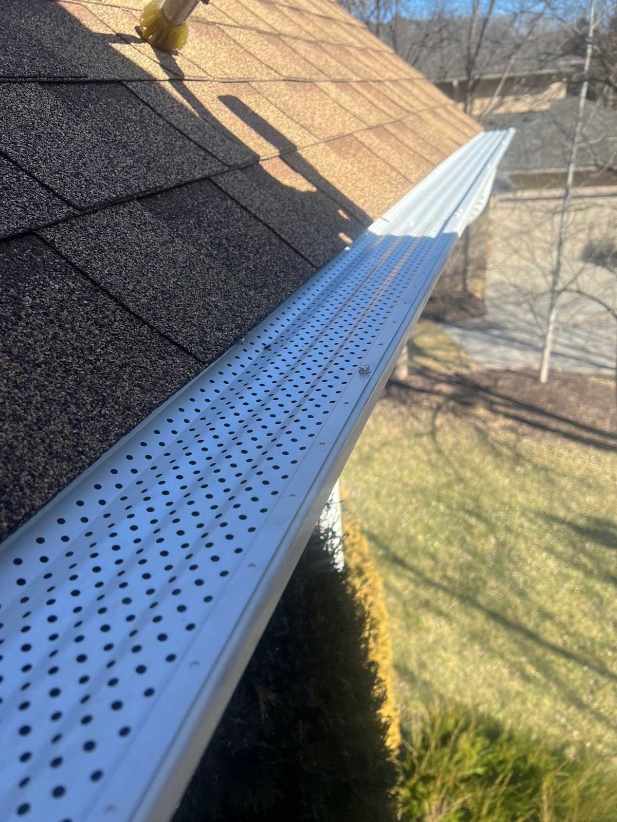 Gutter Guard Gallery #02 – Lincoln, NE – Gutter Cleaning and Repair