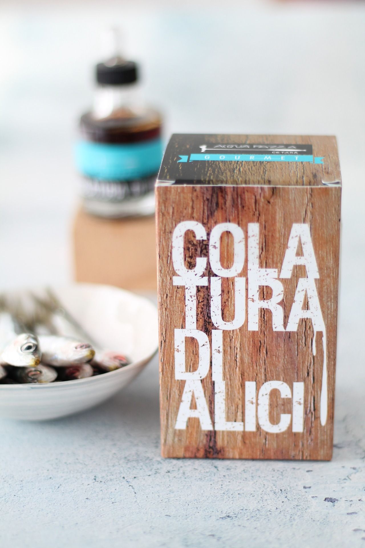 Confezione di colatura di alici