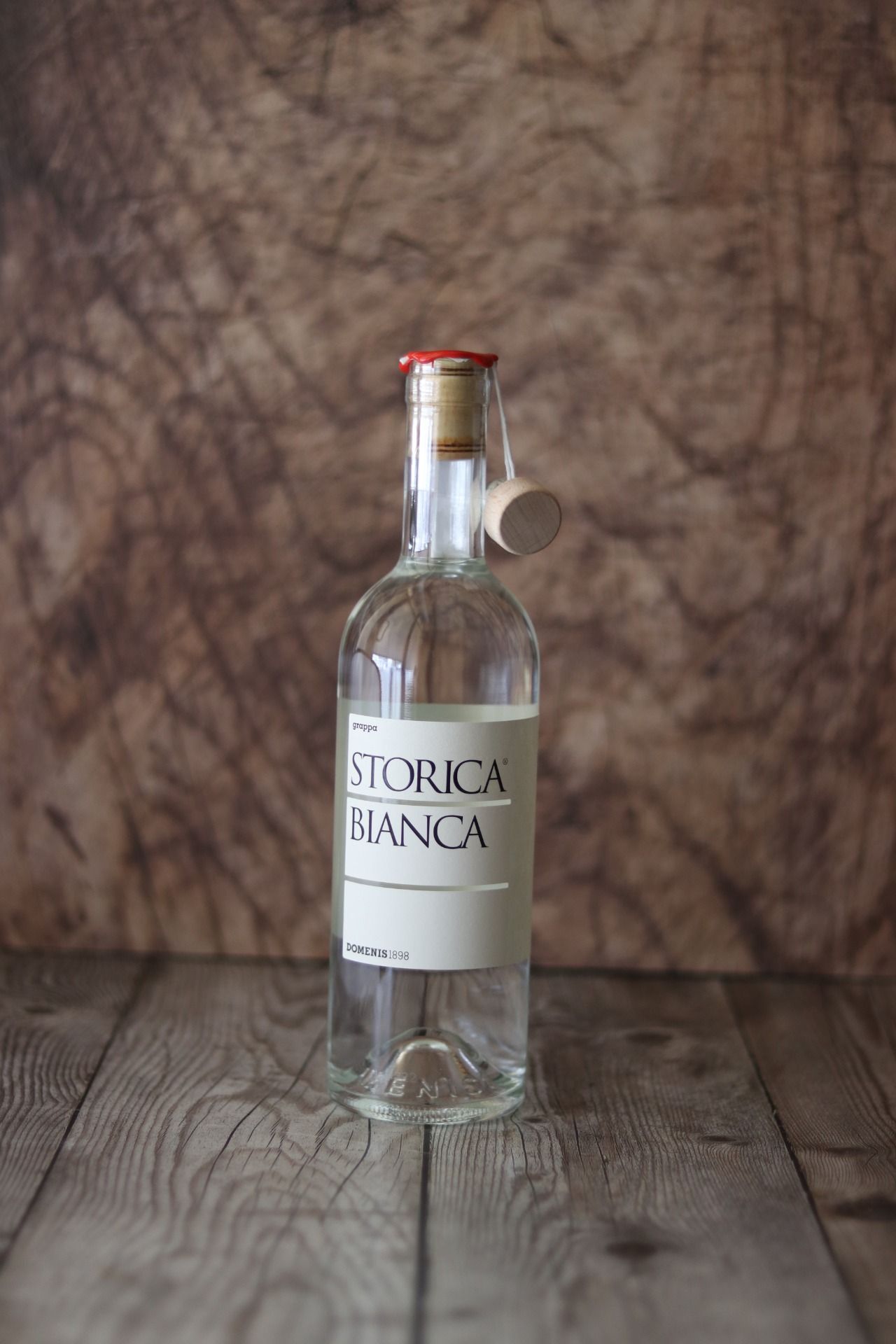 Bottiglia di grappa Storica bianca Domenis