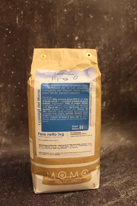 Confezione di farina di polenta Molino Moras