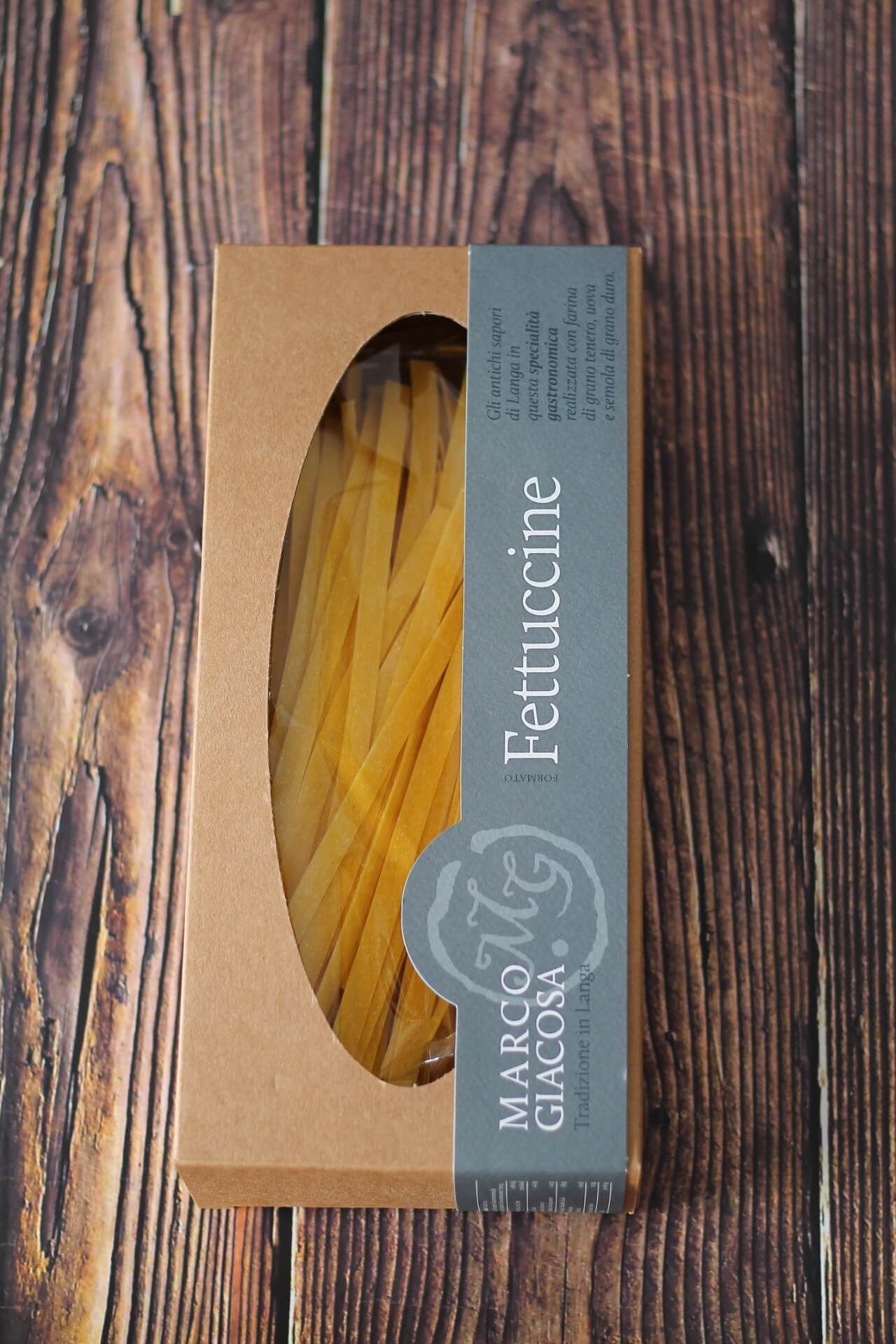 Confezione di pasta all'uovo Marco Giacosa