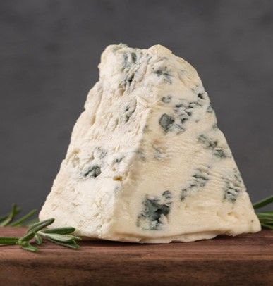 Fetta di gorgonzola dolce