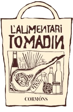 Un disegno di una borsa piena di cibo e bevande.