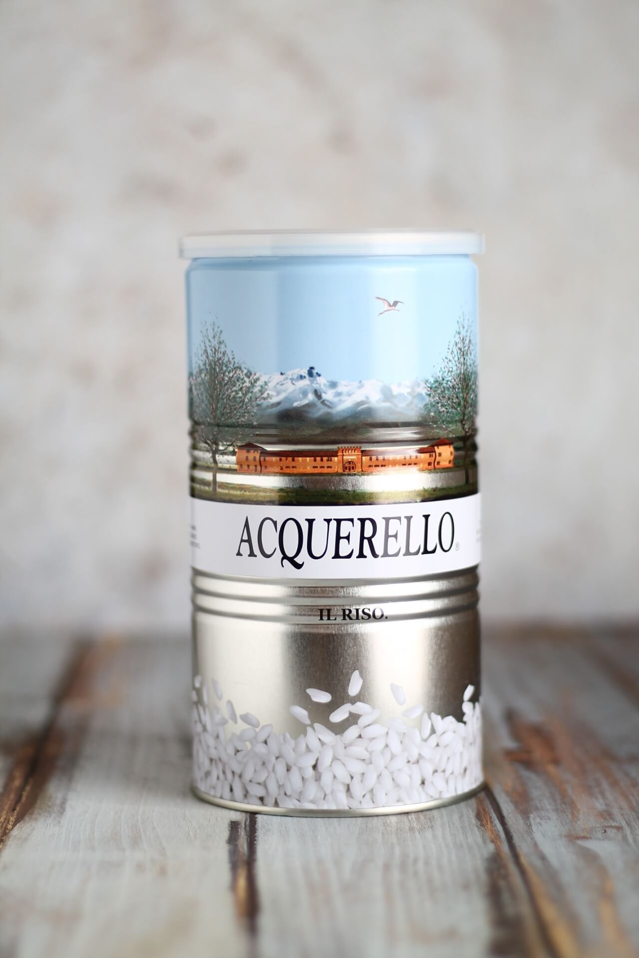 Confezione di riso acquerello