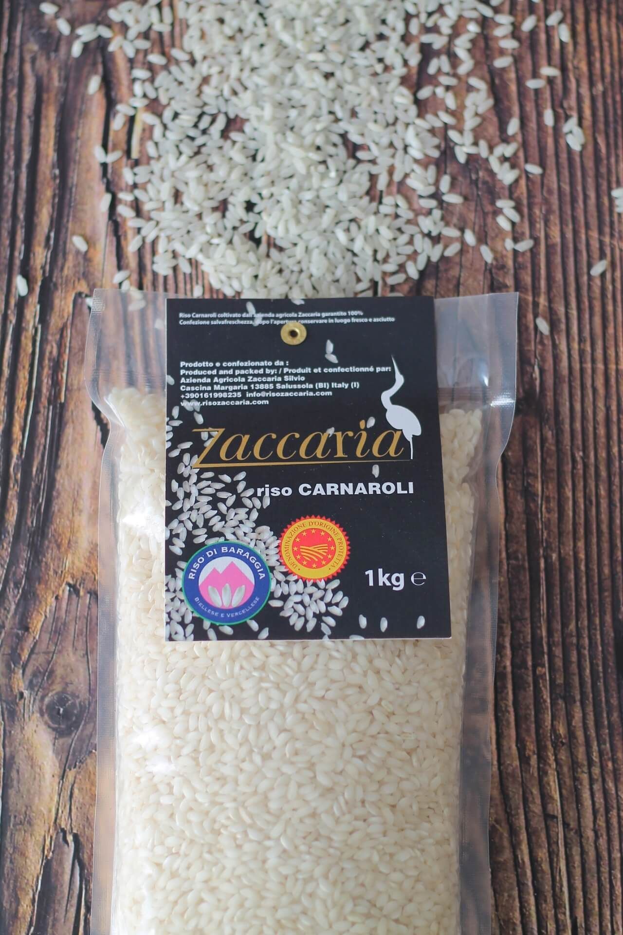 Confezione di riso Carnaroli Zaccaria