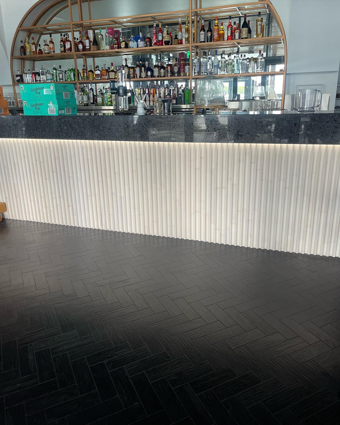 Floor Covers in a Bar — John Chisholm Flooring in Manunda,  QLD