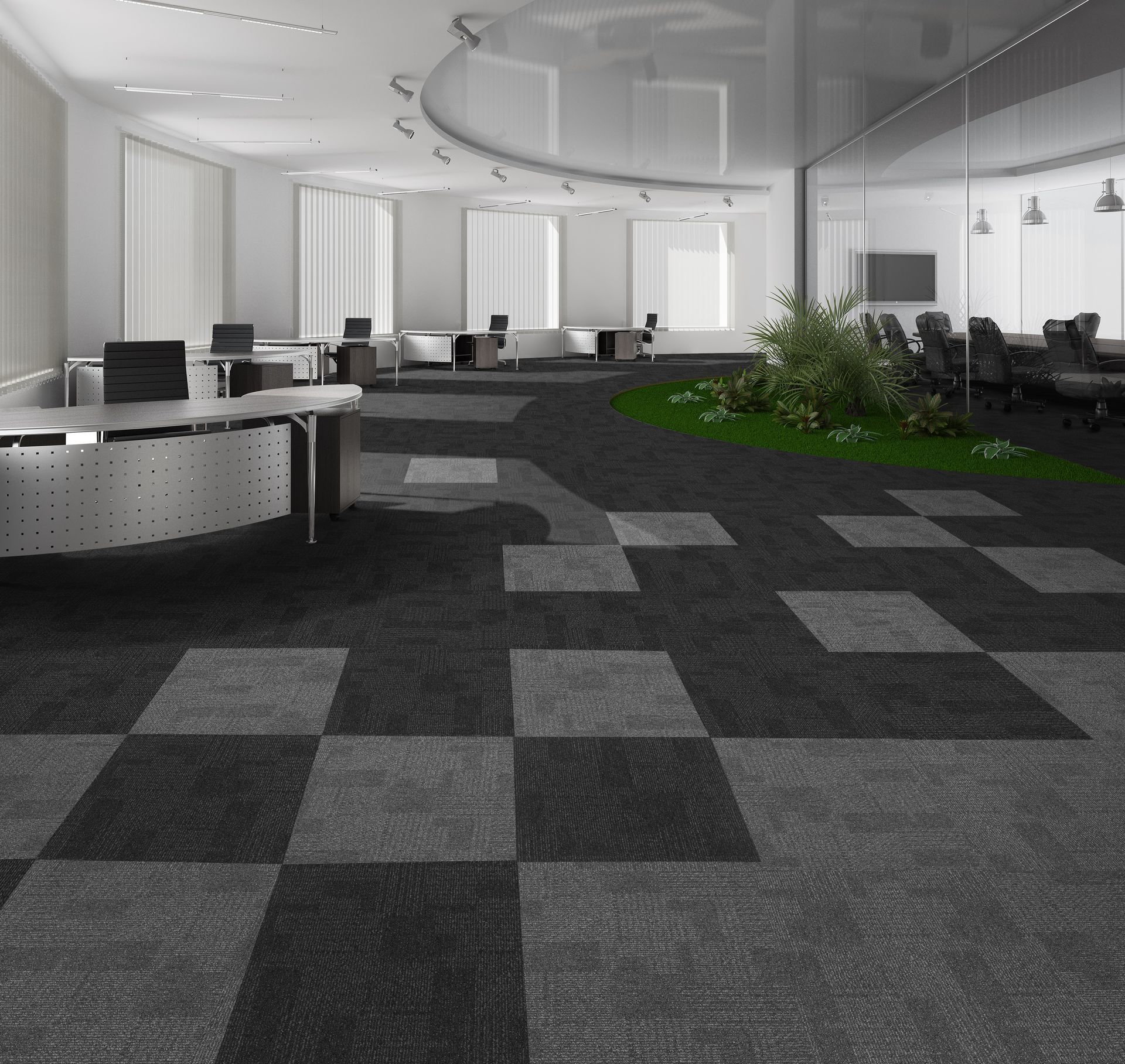 A Close Up of a Wooden Floor With a Geometric Pattern — John Chisholm Flooring in Manunda, QLD