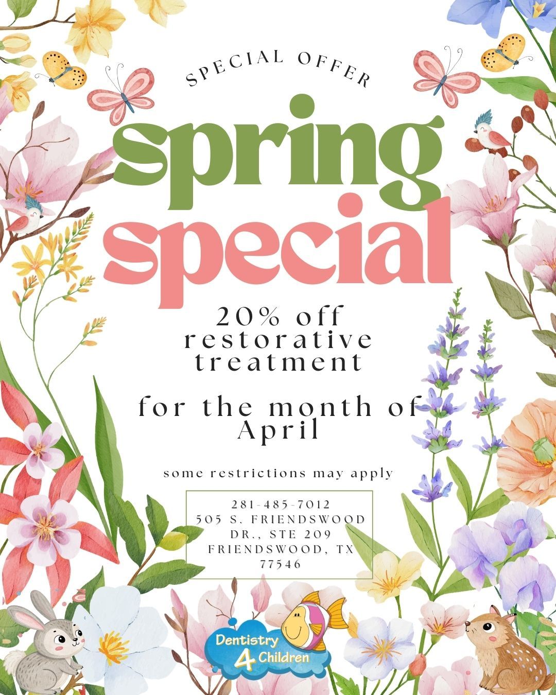 Spring Special Flyer