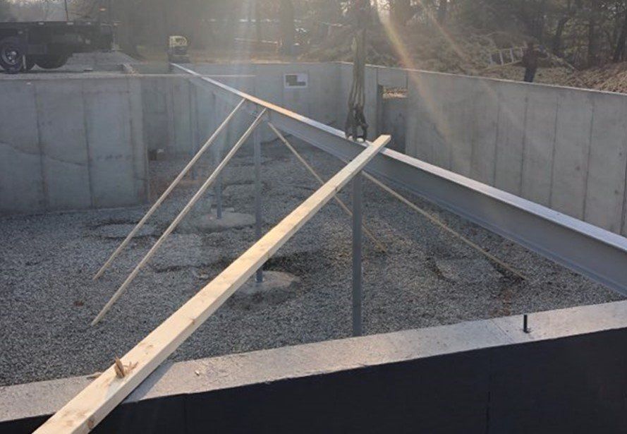 Installing Residential Steel Frame — Paradise, PA — Stoltzfus Welding & Rental
