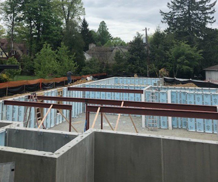 Residential Building with Steels Under Construction — Paradise, PA — Stoltzfus Welding & Rental