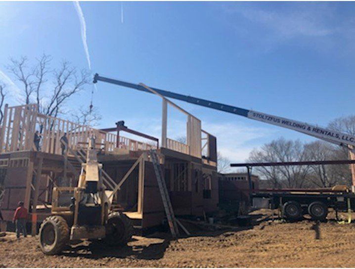 Residential Building Under Construction — Paradise, PA — Stoltzfus Welding & Rental