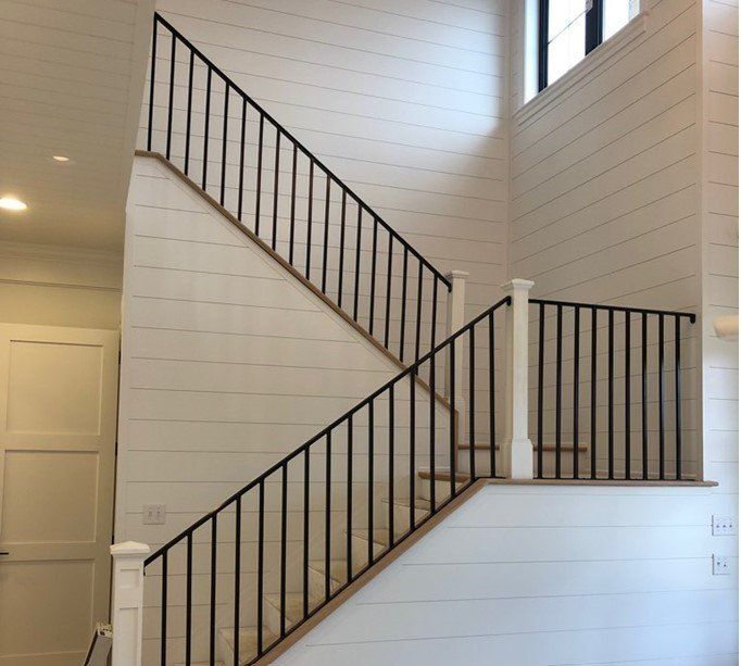 Stairs with Black Rails — Paradise, PA — Stoltzfus Welding & Rental