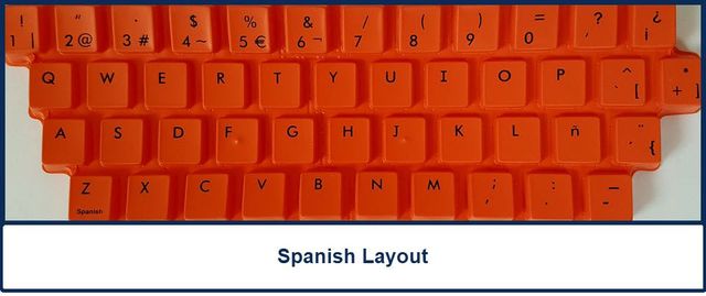 gazechimp Russo lettere Orange Keyboard Cover Tastiera Tastiera Adesivo Sticker per 10 – 17 Laptop PC