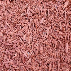 Red Colored Mulch