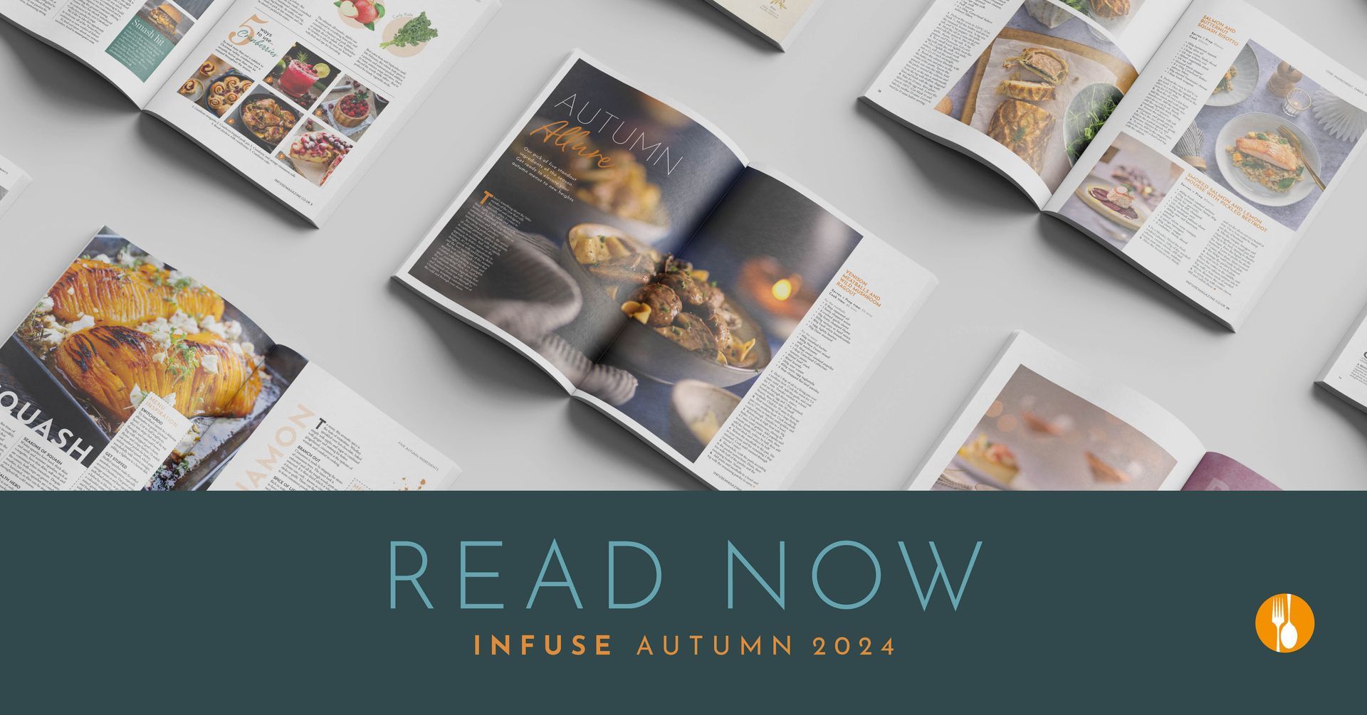 INFUSE magazine Autumn 2024 read now graphic Caterfood Buying Group