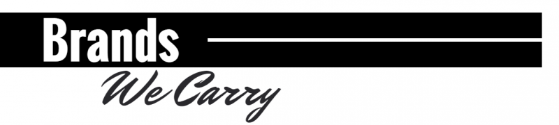 brands we carry