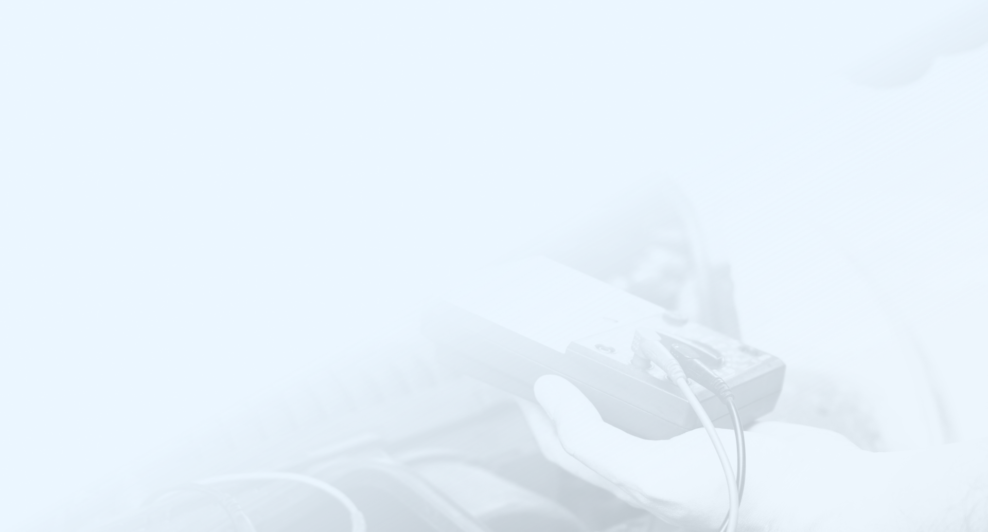 Light blue background with electric system at work | Automotive Repair Specialists