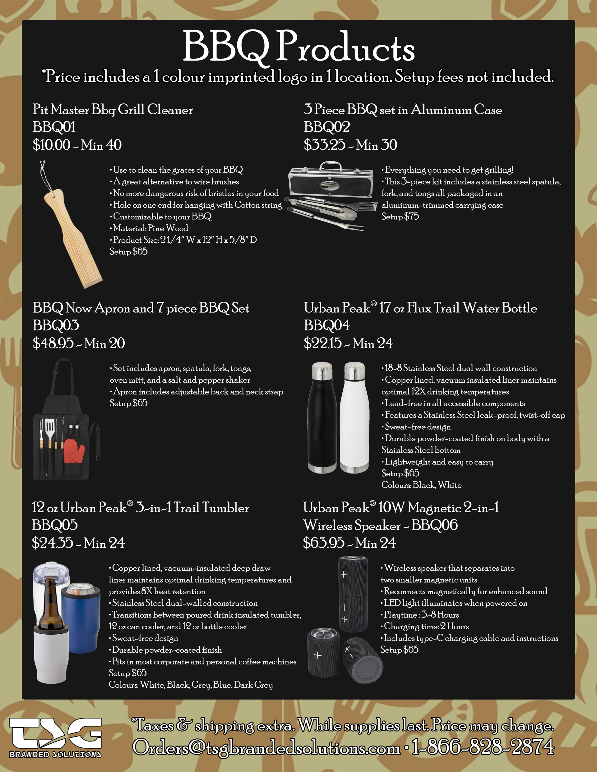 BBQ Products 2026