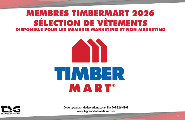 TBM catalogue French 2026
