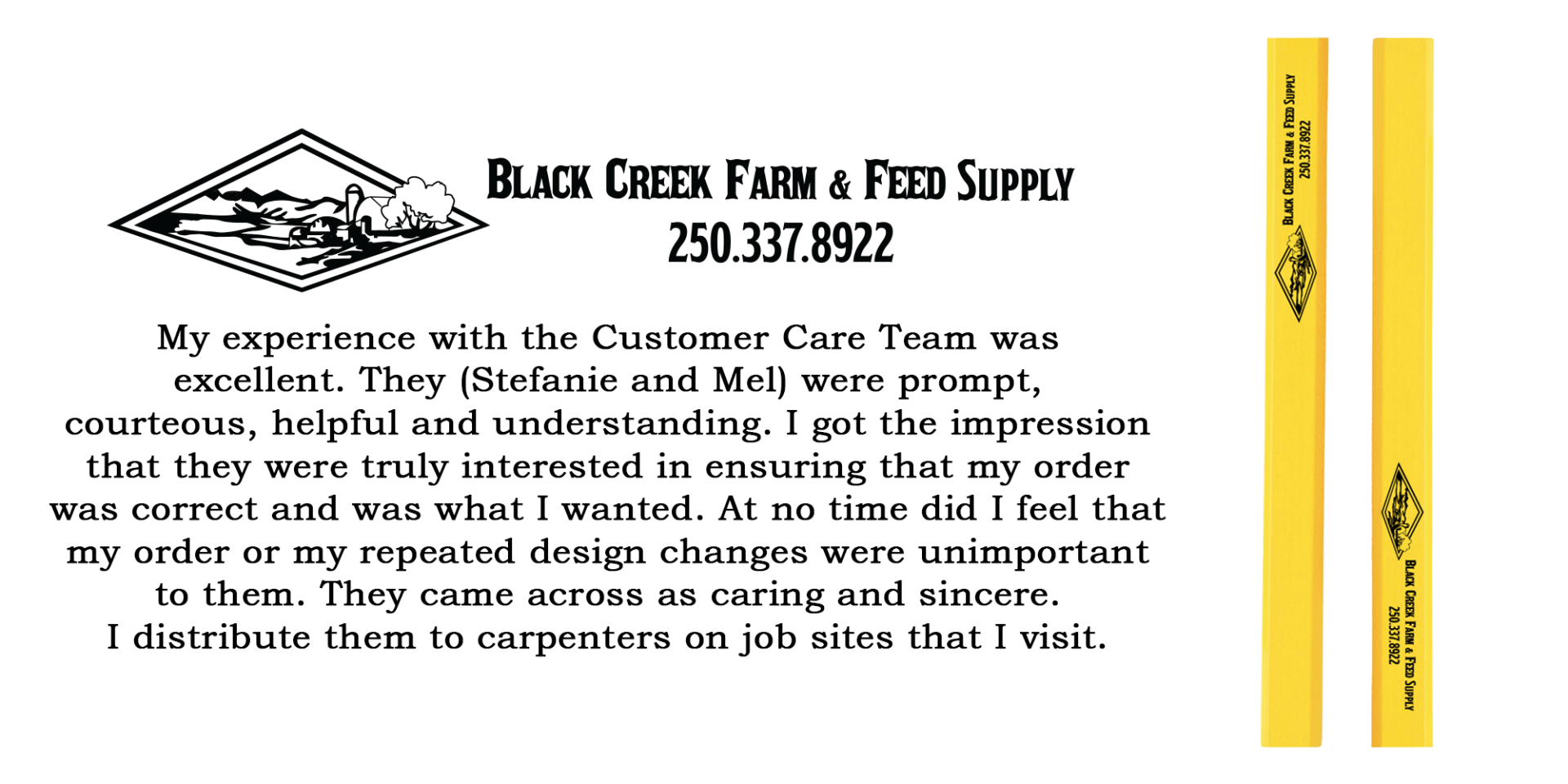 Black Creek Farm & Feed Supply Review