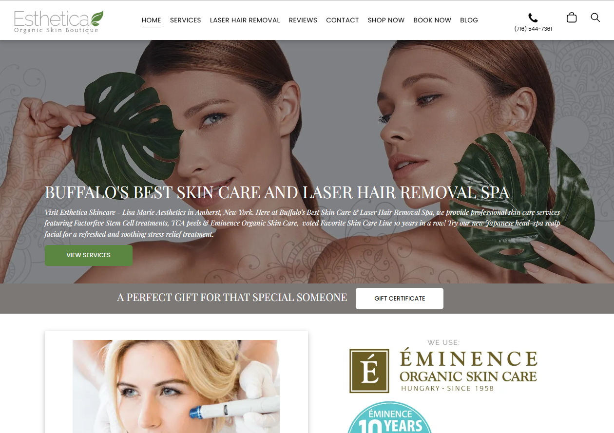 A screenshot of the nurse smoothie website.